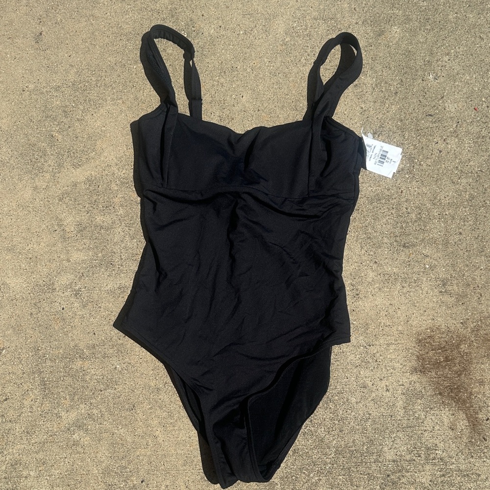 Sea Level Black One-Piece Swimsuit  PM7